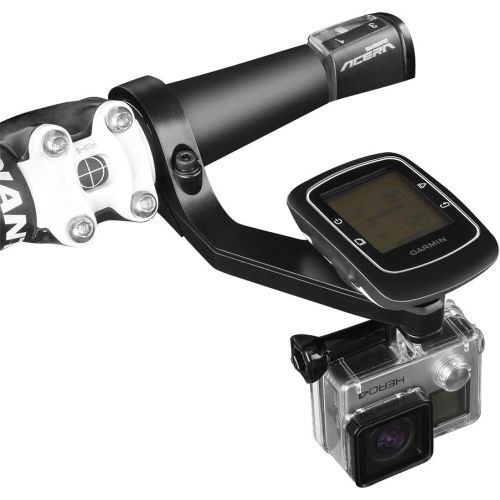  Holaca Halterungsset mit 9 Teilen fuer eine Frontkamera, fuer Garmin Edge 200, 500, 510, 800, 810, 1000, GPS (31,8/25,4 mm) and GoPro, SJ Cam, Sony, Garmin, VIRB X und XE