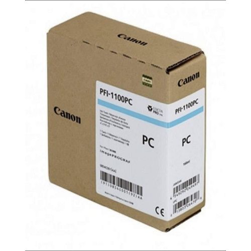 캐논 Canon PFI-1100 160ml Photo Cyan Pigment Ink Tank for imagePROGRAF PRO-2000, PRO-4000, PRO-4000S and PRO-6000S Large-Format Inkjet Printers