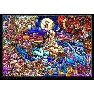 Tenyo Dsg-500-474 Aladdin Story Stained Art Clear Jigsaw Puzzle (500Piece) Jigsaw Puzzle