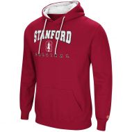 Colosseum Stanford Cardinal NCAA Playbook Pullover Hooded Mens Sweatshirt - Red