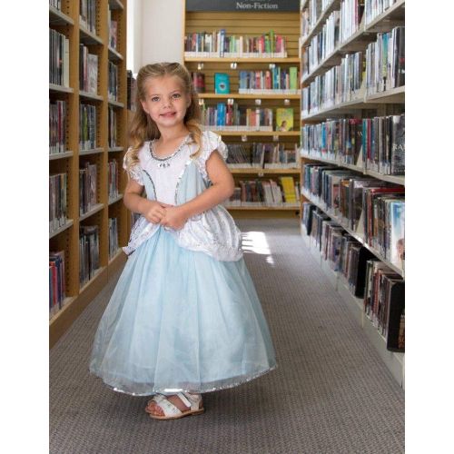  Little Adventures Deluxe Cinderella Dress up Costume for Girls