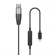 Saramonic LC-XLR 3 Pin XLR (Female) Microphone to Lightning Microphone Adapter for iPhone 7, iPhone 7plus, iPhone X, iPhone 8,iPad