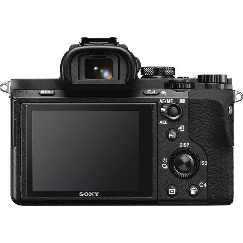 소니 Sony a7 II Full-Frame Alpha Mirrorless Digital Camera 24MP (Black) Body Only a7II ILCE-7M2 with Extra Battery Case Memory Card Deluxe Pro Bundle