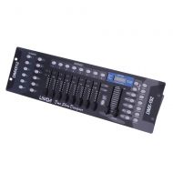 Lixada 192 Channels DMX512 Controller Console for Stage Light Party DJ Disco Operator Equipment