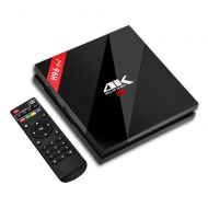 Walmeck Android TV Box Android 7.1 TV Box with Remote Control Power Adapter Mini 2GB/16GB Amlogic S912 Octa Core 64Bit 2G and 16G H.265 UHD 4K VP9 HDR 3D WiFi BT 4.1 US Plug