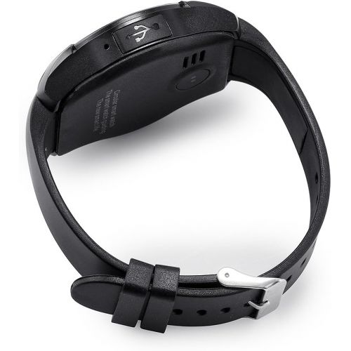  Hinmay V8Bluetooth SmartWatch Schrittzahler, SIM GSM Karte Smart Watch Gesundheit Uhr Fitness Armband Schrittzahler fuer iPhone Android
