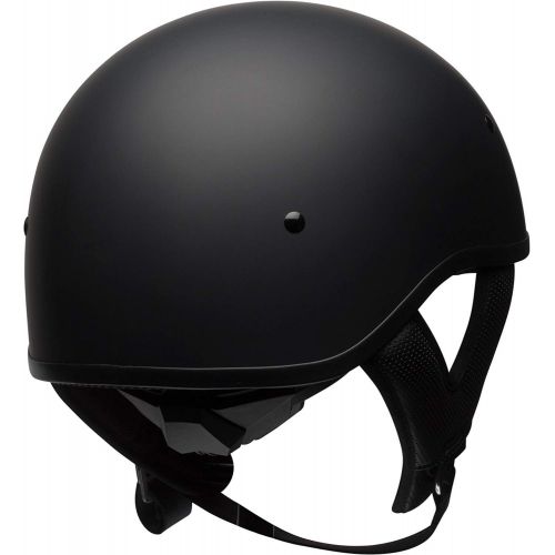 벨 Bell Pit Boss Sport Unisex-Adult Half Street Helmet (Solid Matte Black, Large) (D.O.T.-Certified)