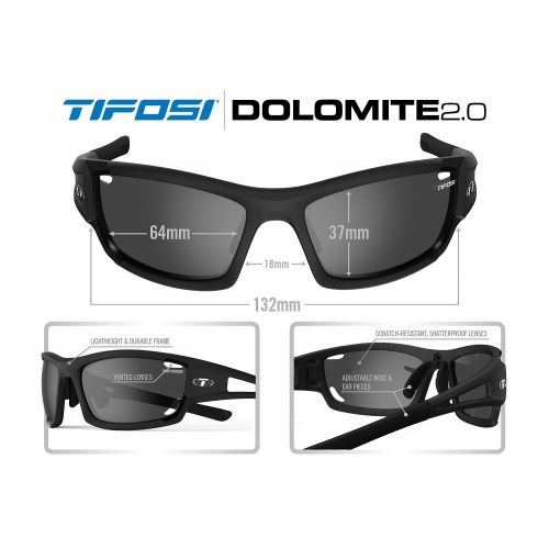  Tifosi Dolomite 2.0 1020300330 Wrap Sunglasses