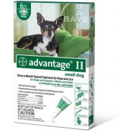Bayer Topical Flea Treatment for Dogs up to 10 Lbs (6 Applications)