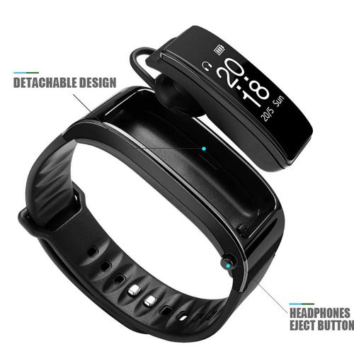  ACCDUER Smart Watch, Bluetooth Smartwatch Touch, Ip68 Waterproof Fitness Tracker, Schlafueberwachung Blutdruck Bluetooth Anruf Erinnerung Geburtstagsgeschenk