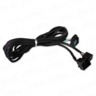 XTRONS Extra Long 6m ISO Wiring Harness for BMW Head Unit DVD with Quadlock Connection