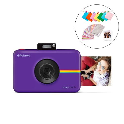 폴라로이드 Polaroid SNAP Touch 2.0  13MP Portable Instant Print Digital Photo Camera w/Built-In Touchscreen Display, Purple