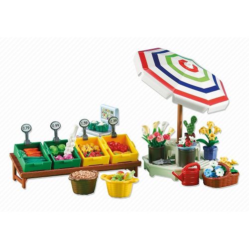 플레이모빌 PLAYMOBIL Playmobil Add-On Series - Farmers Market Stand