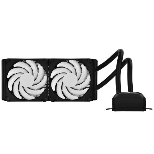  SilverStone Technology Tundra Series TD02-SLIM All in One Liquid CPU Cooler Cooling, Black, RL-TD02-SLIM