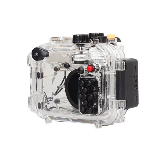  Market&YCY 40 m  130 ft Water Resistant Housing Diving Hard Protective Case, for Canon G16 with 18-55 mm Lens