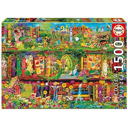  Educa 16766?Jigsaw Puzzle 1500?The Garden Shelf, by Educa