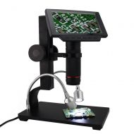 Andonstar 5 inch Screen 1080P Digital Microscope HDMI Microscope for Circuit Board Repair Soldering Tool ADSM302