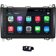 Hizpo Android 8.1 Car Stereo Head Unit for Mercedes-Benz W169 W245 W639 VitoViano W906 Sprinter 25003000 VW Crafter 2006 Onwards, with DVD Player, GPS Navigation, Radio, Bluetooth, Mul