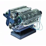 Unbranded VISIBLE V8 internal combustion OHC engine motor working model Haynes Kit box New