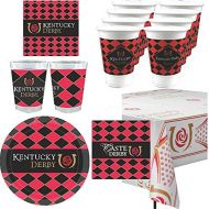 Westrick Kentucky Derby Icon Party Supplies 101 Pieces (Serves 24)