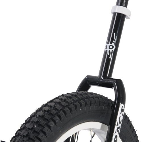  Unknown Impact 19 Athmos Unicycle Black- White Rims - Ready to Ride Trials Package - High Performance Unicycle