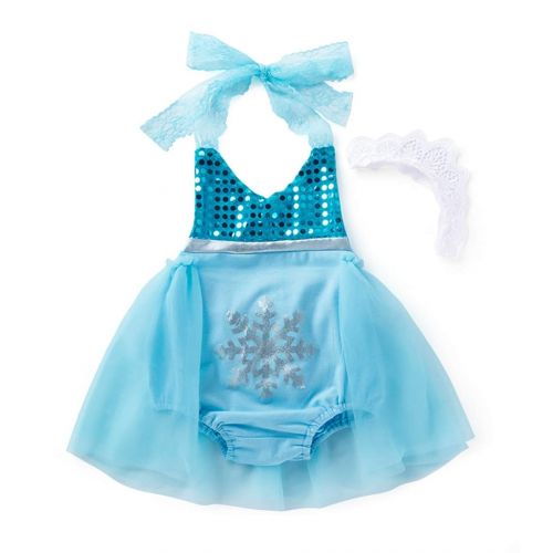  AmzBarley Little Mermaid Costume Outfit Dress Girls Princess Ariel Swimsuit