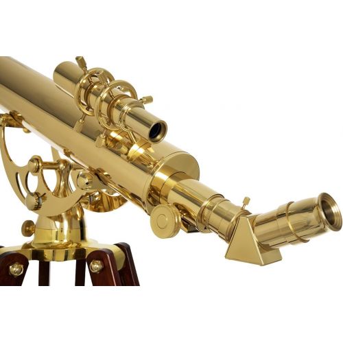 셀레스트론 Celestron 21034 Ambassador 80mm Refractor Telescope (Brass)