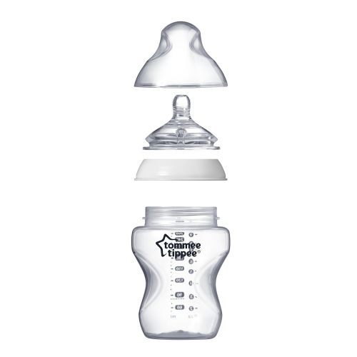 토미티피 [아마존베스트]Tommee Tippee All In One Complete Newborn Baby Bottle Feeding Gift Set, White