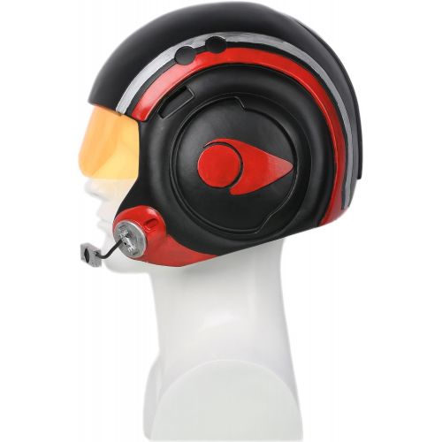  Xcoser Dameron Helmet Deluxe Poe Cosplay Mask X-Wing Teens Adult SW Costume Props