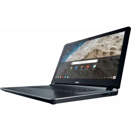 에이서 Acer 15.6 Widescreen Chromebook | Intel Celeron N3060 Dual Core | 4GB LPDDR3 | 32GB Emmc | HDMI | USB 3.1 | HD Webcam | WiFi | Google Chrome OS | Granite Gray | Customize Your Own
