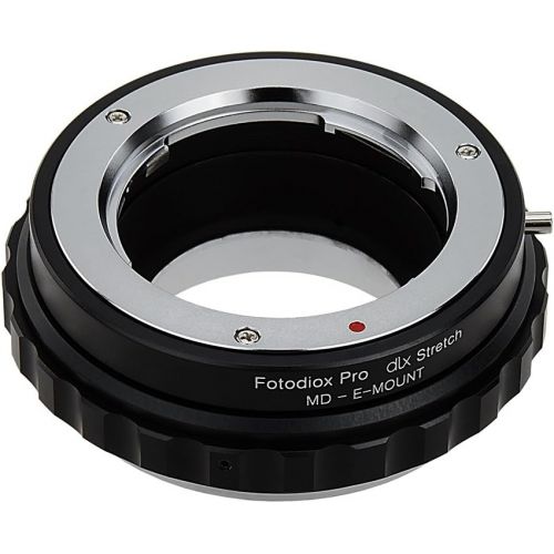  Fotodiox DLX Stretch Lens Mount Adapter - Minolta Rokkor (SRMDMC) SLR Lens to Sony Alpha E-Mount Mirrorless Camera Body with Macro Focusing Helicoid and Magnetic Drop-in Filters