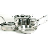 All-Clad 600822 SS Copper Core 5-Ply Bonded Dishwasher Safe Cookware Set, 10-Piece, Silver