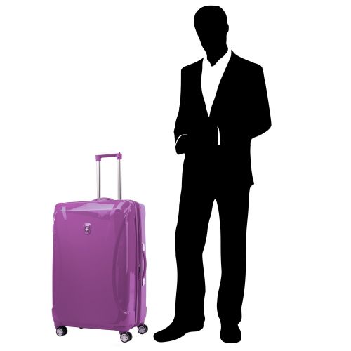  Atlantic Ultra Lite Hardsides 28 Spinner Suitcase, Bright Violet