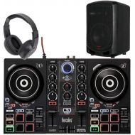 Hercules Starter Dj System by HB Supply Co wHeadphones and Powered Speaker