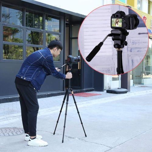  Alloet Photography Handle Quick Release Plate Camera Video Tilt Pan Damping Head