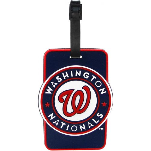  aminco Washington Nationals - MLB Soft Luggage Bag Tag