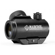 Marcool 1X22X33 Riflescope with Scope 20mm Rail Airsoft Holographic Reflex 4 Reticle Red Green Dot Sight for Riflescopes