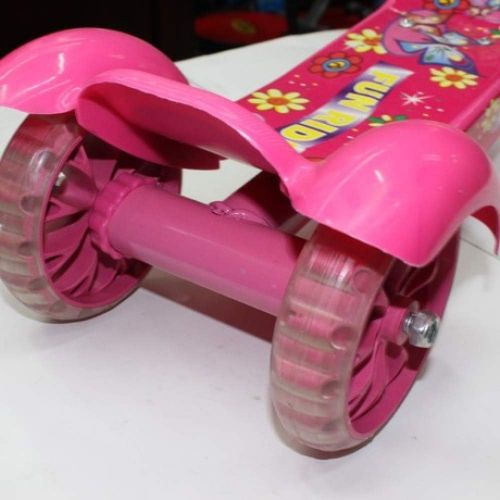  Defect Kinder Roller Dreirad breiter Gummiradpedalroller im Freiensport yo ca