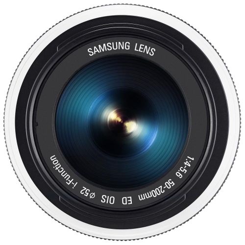 삼성 Samsung NX 50-200mm f4.0-5.6 OIS Zoom Camera Lens (White)