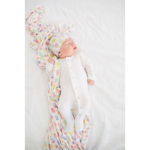  Large Premium Knit Baby Swaddle Receiving BlanketSummer by Copper Pearl