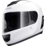 Sena Momentum INC Full Face Street Motorcyle Helmets - Glossy White X-Large