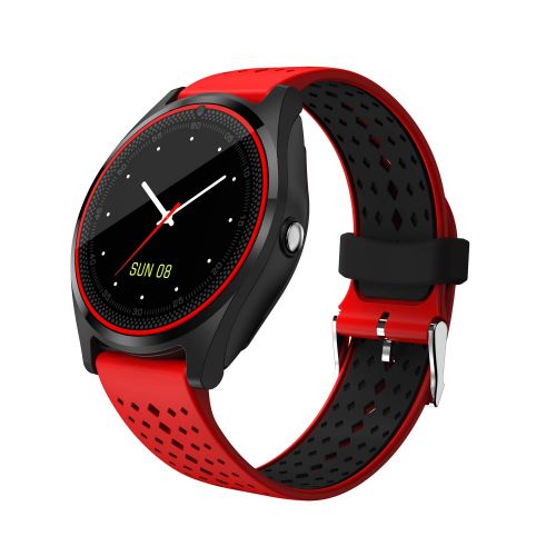  Himeher Bluetooth Smartwatch Fitness Uhr Intelligente Armbanduhr Fitness Tracker Smart Watch Sport Uhr mit Kamera Schrittzahler Schlaftracker Kompatibel fuer Damen Herren fuer Androi