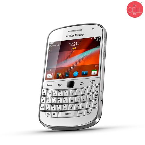 블랙베리 BlackBerry Bold 9900 Qwerty Keypad Factory Unlocked (WHITE)