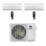 /Gree MULTI18CLIV200-18,000 BTU Multi21+ Dual-Zone Wall Mount Mini Split Air Conditioner Heat Pump 208-230V (9-9)
