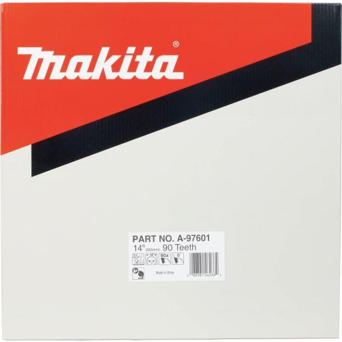  Makita A-97601 14 (90T) Carbide-Tipped Metal Cutting Blade, Ferrous Metal - Thin Gauge,