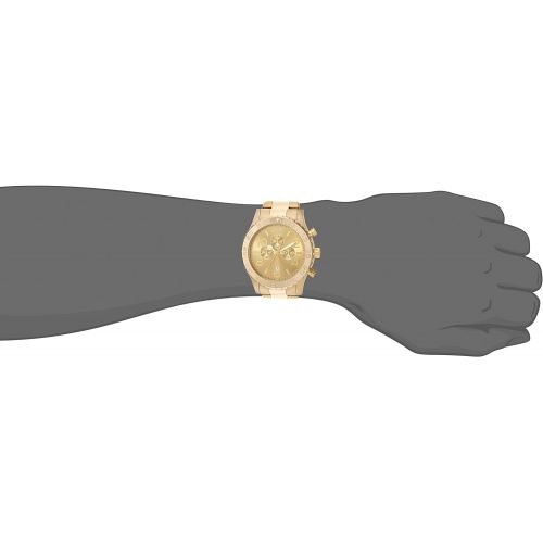  [아마존핫딜][아마존 핫딜] INVICTA Invicta Mens 1270 Specialty Chronograph 18k Gold Ion-Plated Stainless Steel Watch