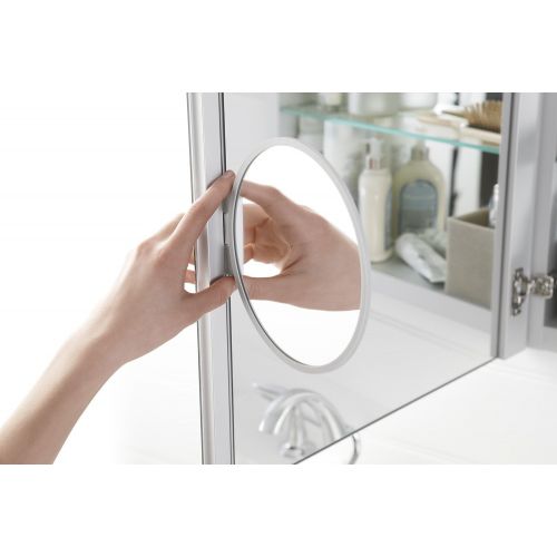  Kohler KOHLER K-99001-NA Verdera 15-Inch By 30-Inch Slow-Close Medicine Cabinet With Magnifying Mirror