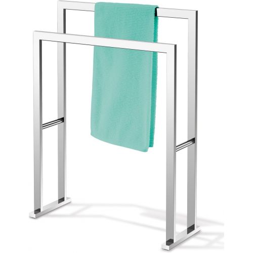  Zack 40040 Linea Towel Rack, 31.5 by 23.62 by 8.86-Inch, High Glossy Finish
