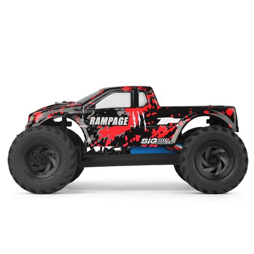  BBM HOBBY HBX 1:18 Scale All Terrain RC Car 18859E, 30+MPH High Speed 4WD Electric Vehicle with 2.4 GHz Radio Controller, Waterproof Off-Road Truck Included Battery and Charger(Green/Red)