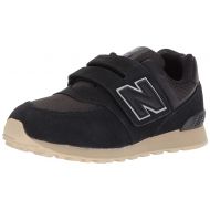 New Balance Kids 574v1 Hoop and Loop Sneaker